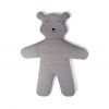 Childhome - Tapis De Jeu Teddy Bear Jersey - 150 cm - Gris