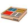Kapla - Blocs de construction - 100 pièces - 8 couleurs