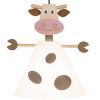 Scratch - Plafonnier Vache Marron - Éclairage pour enfants