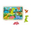 Janod - Chunky Puzzle Dinosaures