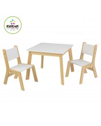 Kidkraft - Ensemble Table Moderne + 2 Chaises