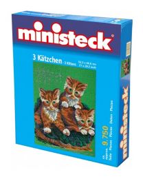 Ministeck - 3 Chats – 9750pcs - Pierres de mosaïque
