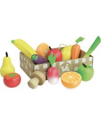 Vilac - Set de fruits et légumes 'Jour de marché'